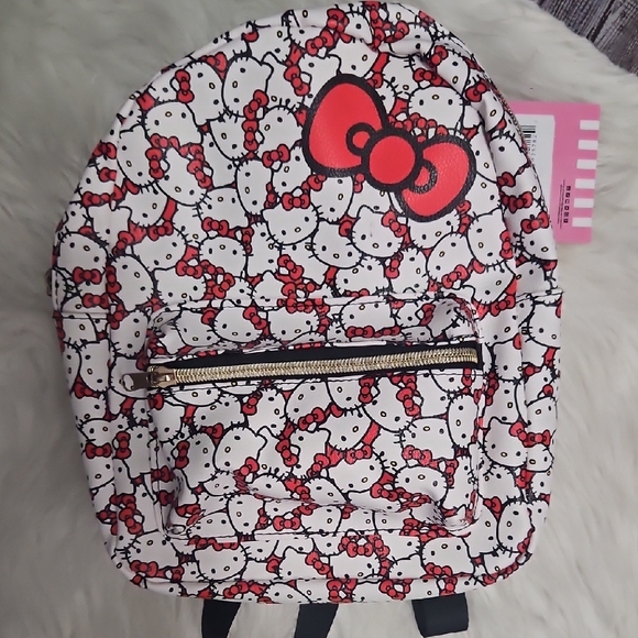 Hello Kitty Handbags - Hello Kitty Backpack with Red Bow
